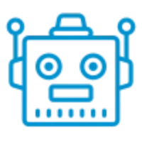 AI Artificial Intelligence Robot Icon